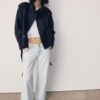 High Neck Trench Coat with Belt High Neck Trench Coat with Belt