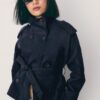 High Neck Trench Coat with Belt High Neck Trench Coat with Belt