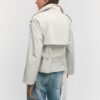 High-Neck Trench Coat with Belt High-Neck Trench Coat with Belt