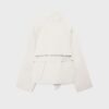 High-Neck Trench Coat with Belt High-Neck Trench Coat with Belt