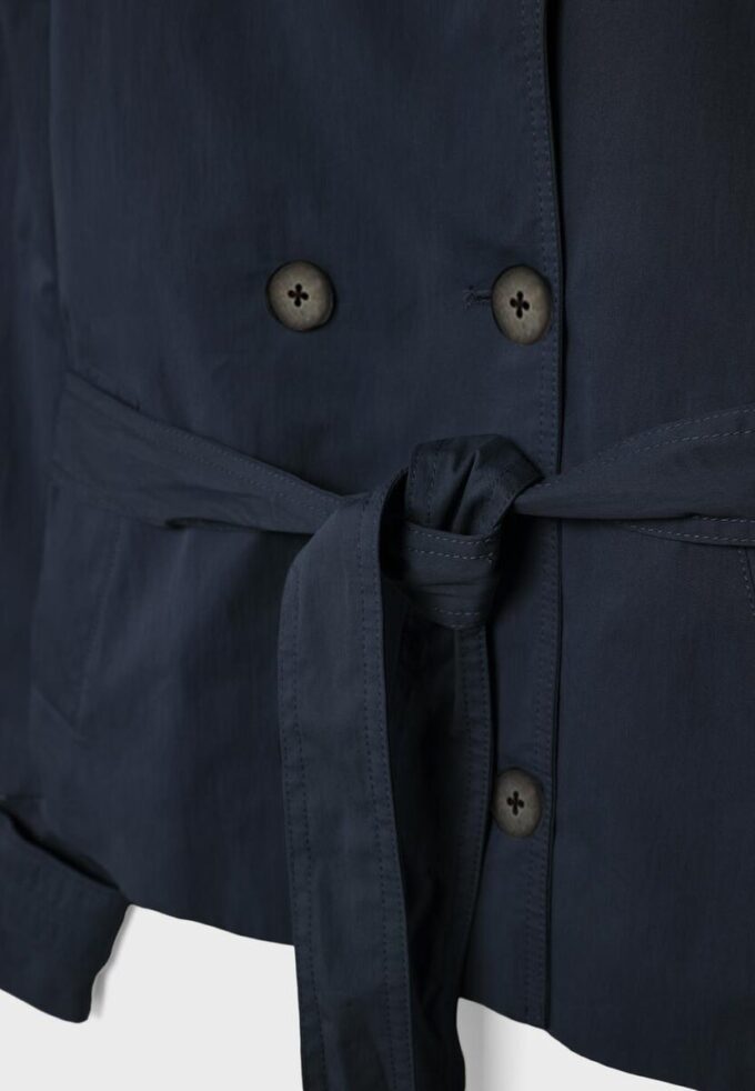 High Neck Trench Coat with Belt High Neck Trench Coat with Belt