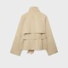High Neck Trench Coat with Belt High Neck Trench Coat with Belt