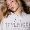 Hoodie with Rhinestones Hoodie with Rhinestones