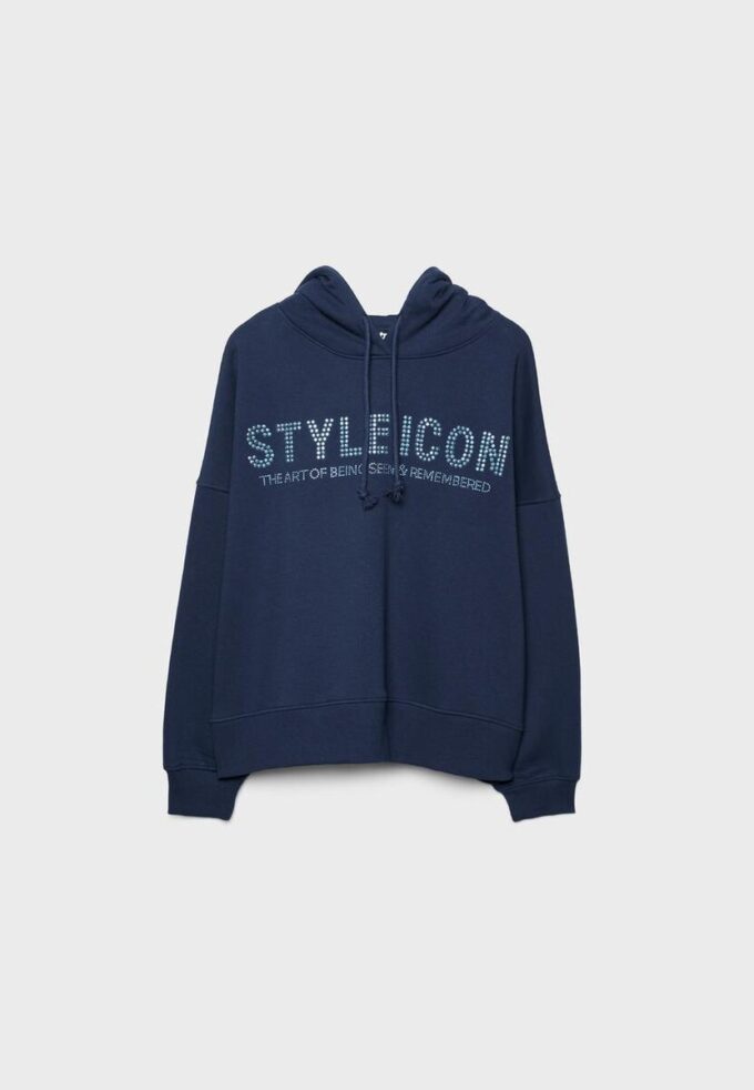 Hoodie with Rhinestones Hoodie with Rhinestones