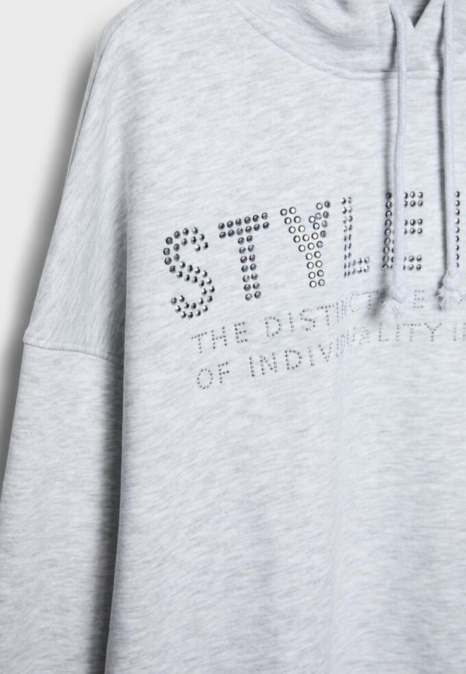 Hoodie with Rhinestones Hoodie with Rhinestones