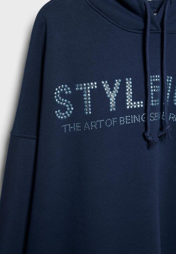 Hoodie with Rhinestones Hoodie with Rhinestones