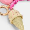 Ice Cream Charm Key Ring