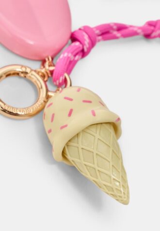 Ice Cream Charm Key Ring