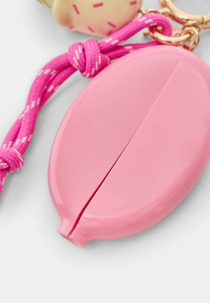 Ice Cream Charm Key Ring