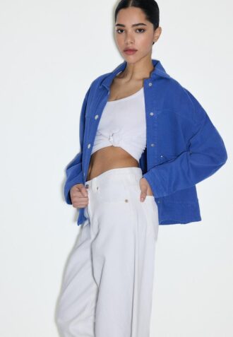 Jacket with Patch Pockets