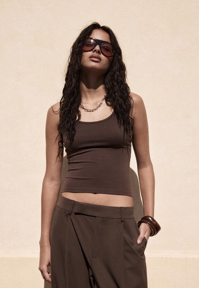 Knit Halter Top