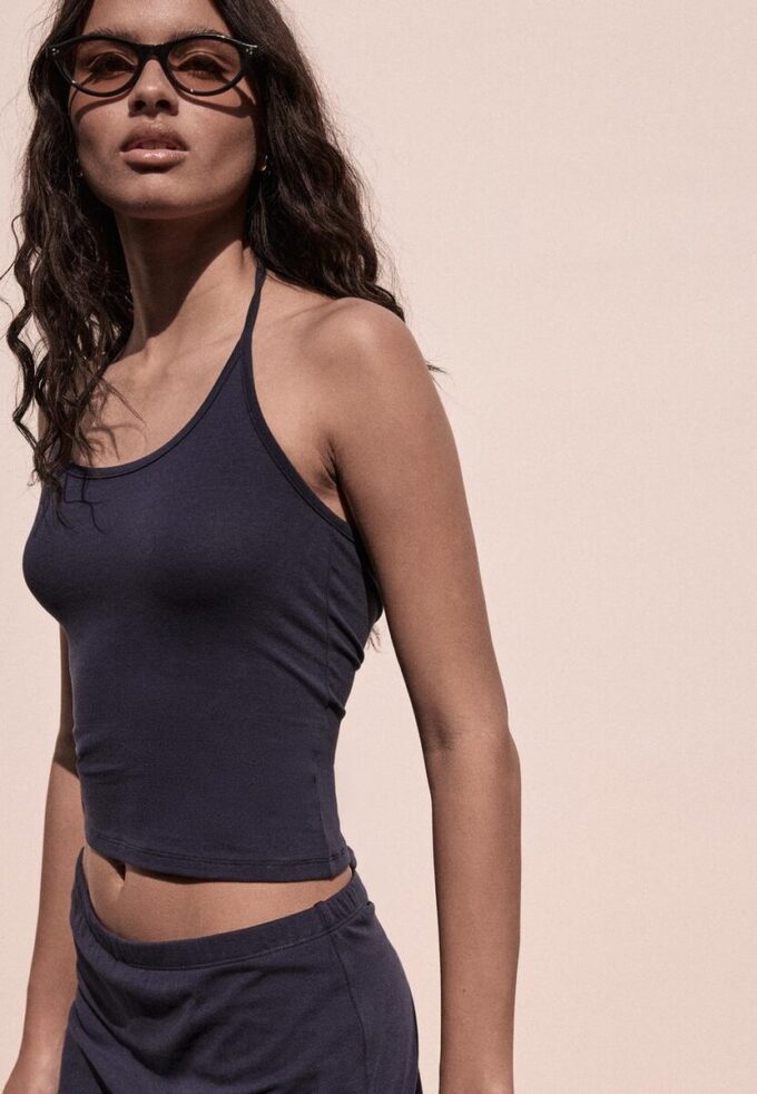 Knit Halter Top
