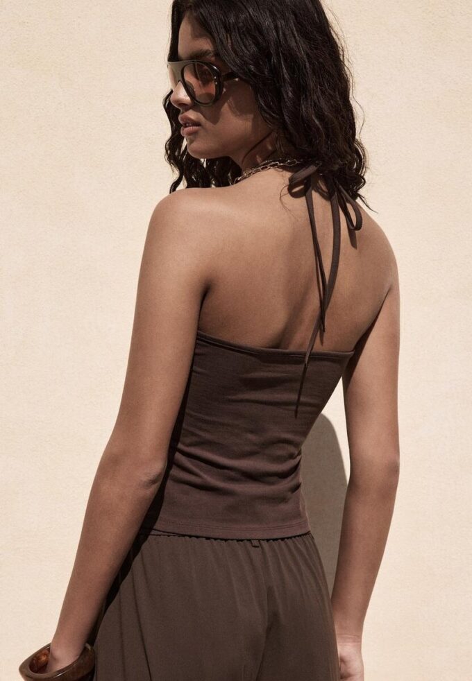 Knit Halter Top