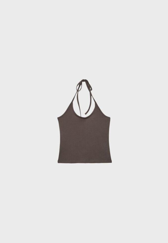 Knit Halter Top