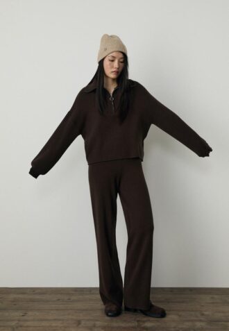 Knit Jumper with Zip Knit Jumper with Zip