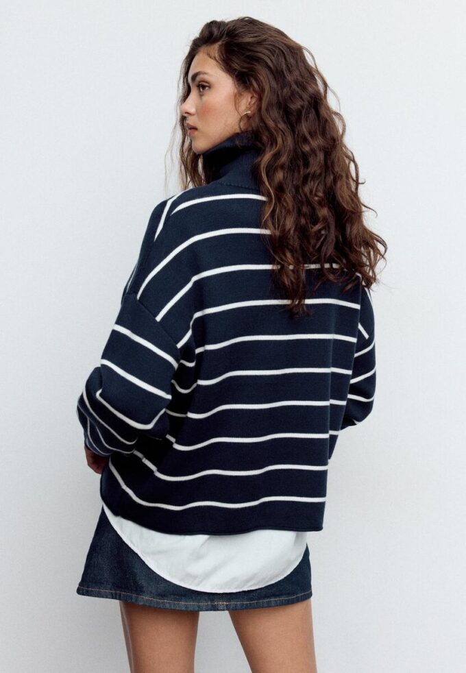 Knit Jumper with Zip Knit Jumper with Zip