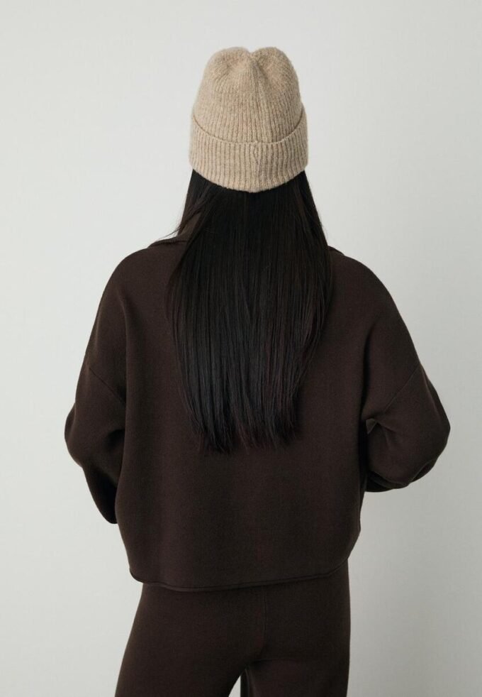 Knit Jumper with Zip Knit Jumper with Zip