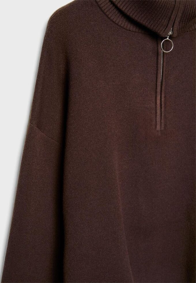 Knit Jumper with Zip Knit Jumper with Zip