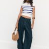 Knit Round Neck Top