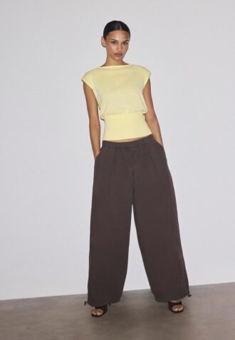 Knit Top with Sash