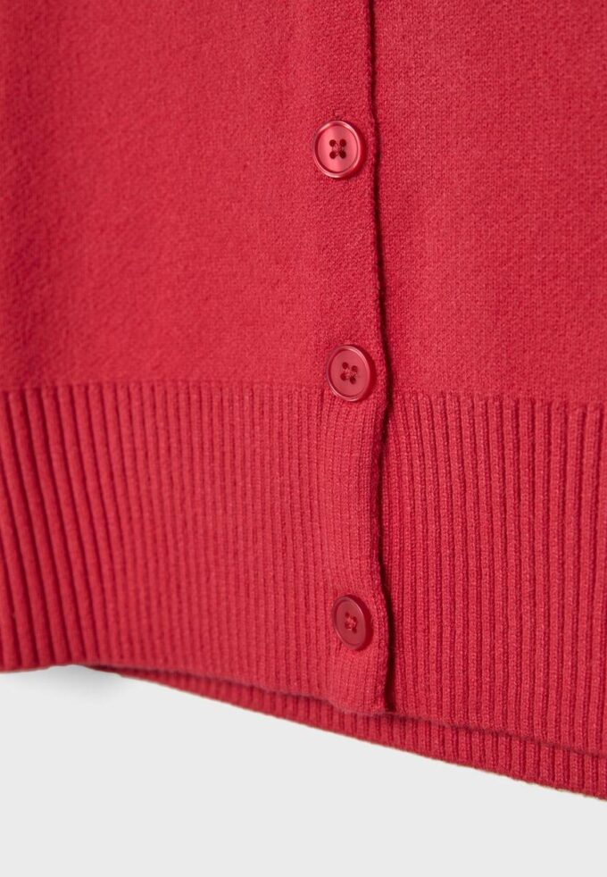 Knit Vest with Padded Shoulders