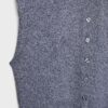 Knit Vest with Padded Shoulders