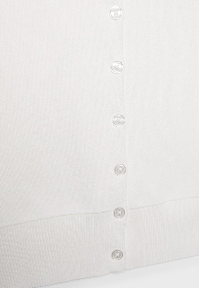 Knit Vest with Padded Shoulders