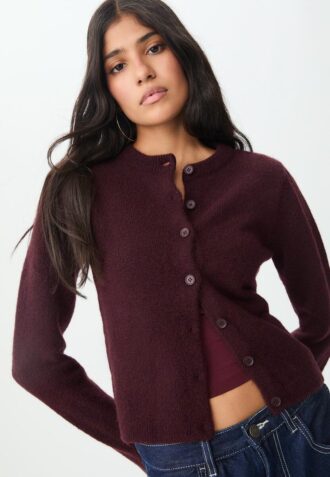 Knitted Button-Up Jacket Knitted Button-Up Jacket