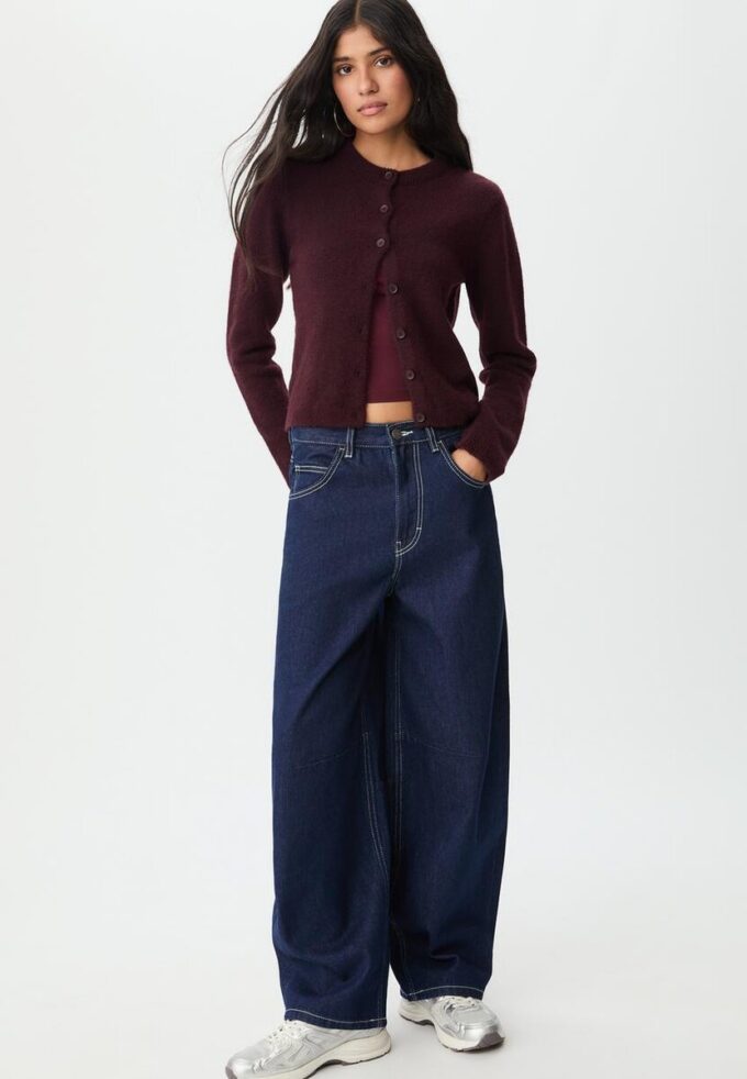 Knitted Button-Up Jacket