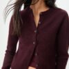 Knitted Button-Up Jacket