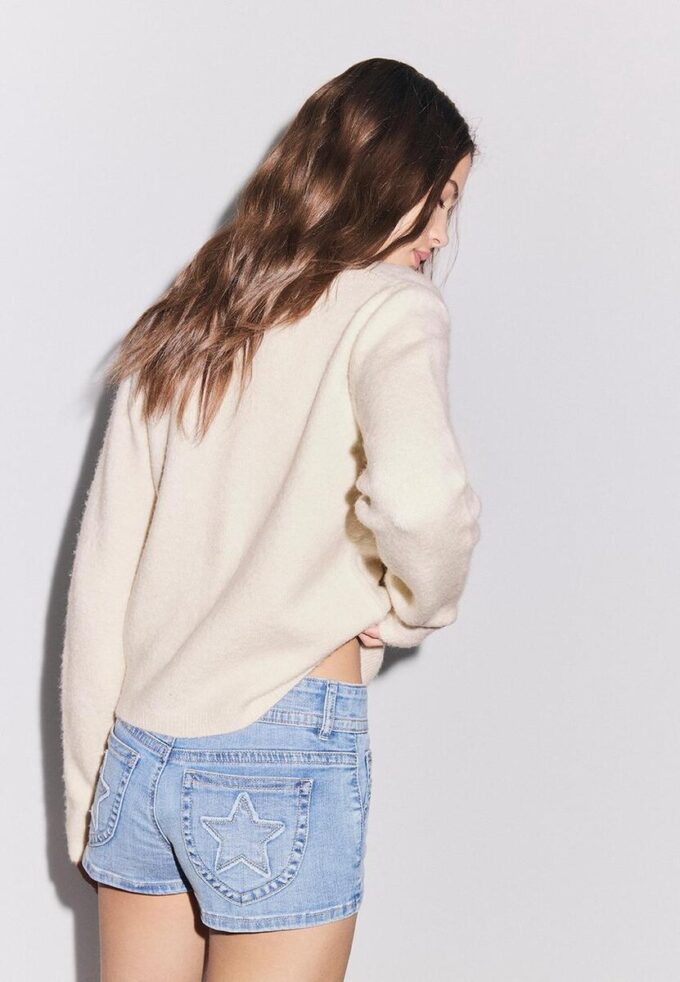 Knitted Button-Up Jacket