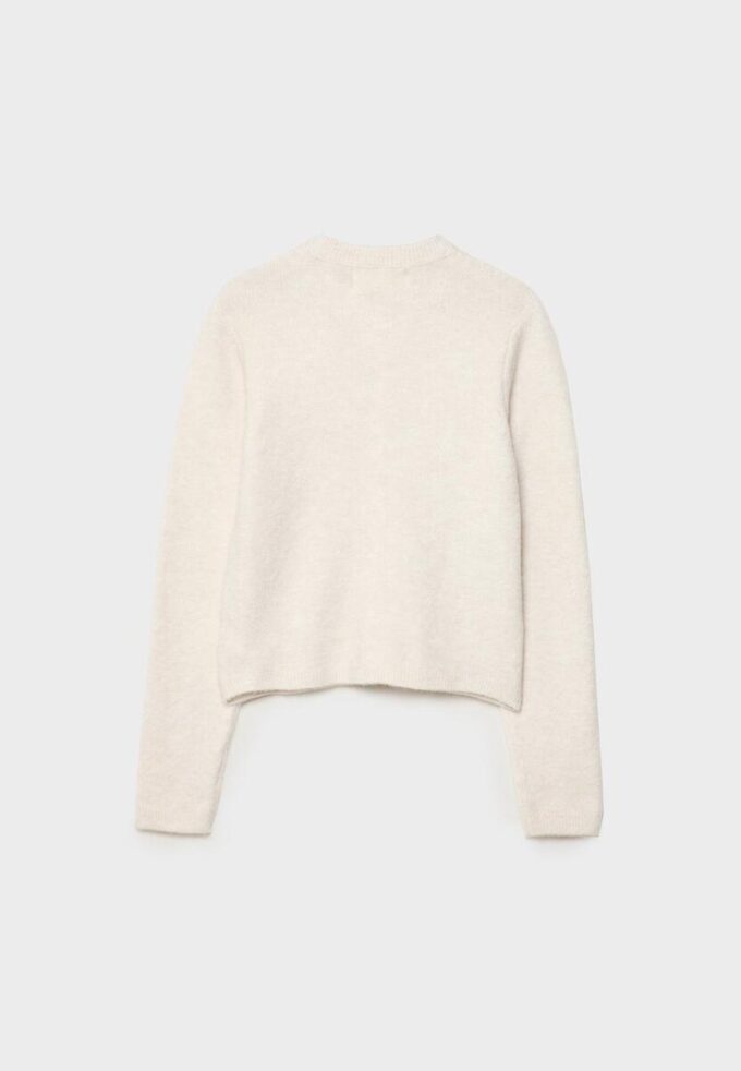 Knitted Button-Up Jacket