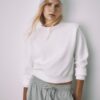 Knitted Jumper with Padded Shoulders