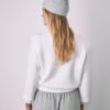 Knitted Jumper with Padded Shoulders
