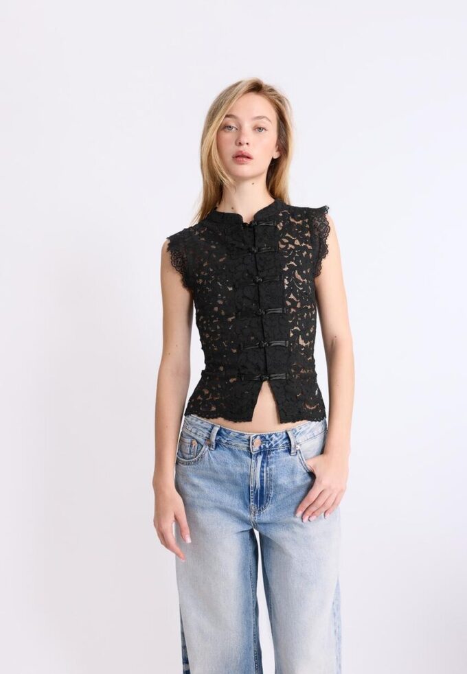 Lace Qipao Top Lace Qipao Top