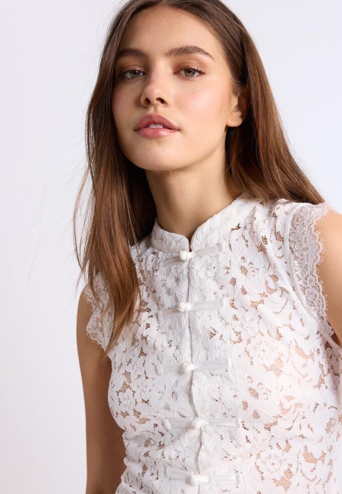 Lace Qipao Top Lace Qipao Top
