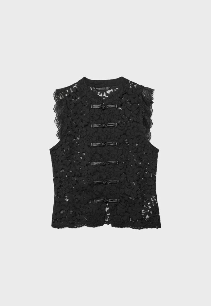 Lace Qipao Top Lace Qipao Top