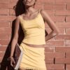 Lace Trim Strappy Top Lace Trim Strappy Top