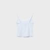 Lace Trim Strappy Top