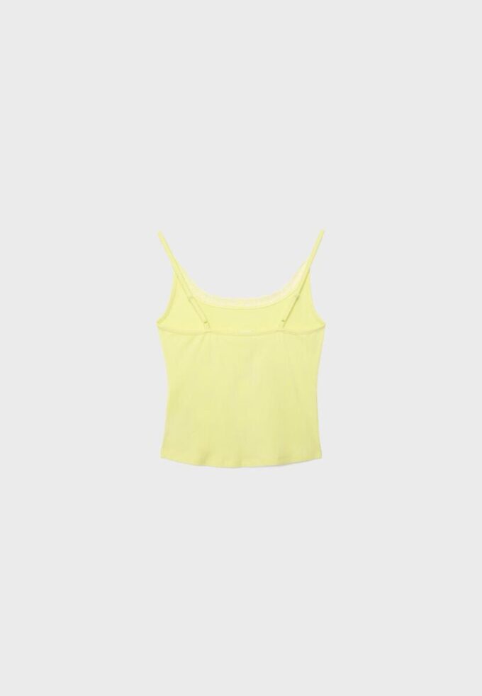 Lace Trim Strappy Top Lace Trim Strappy Top