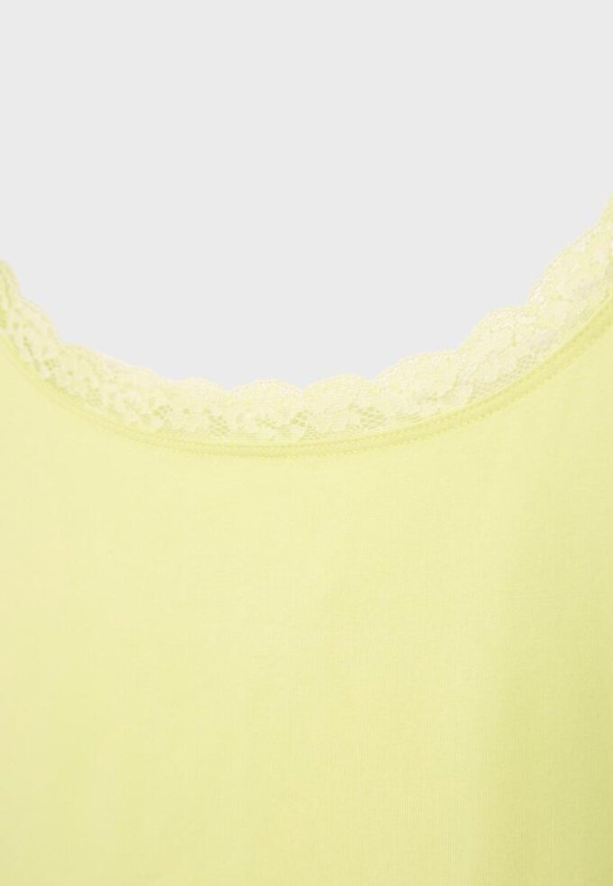 Lace Trim Strappy Top Lace Trim Strappy Top