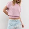 Lace Trim Striped Pareo