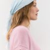 Lace Trim Striped Pareo