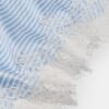 Lace Trim Striped Pareo
