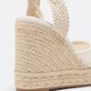 Lace-Up Jute Platform Wedges
