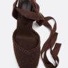 Lace-Up Jute Platform Wedges