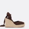 Lace-Up Jute Platform Wedges