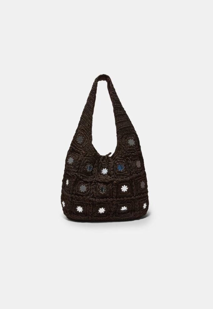 Large Mirrored Shoulder Bag