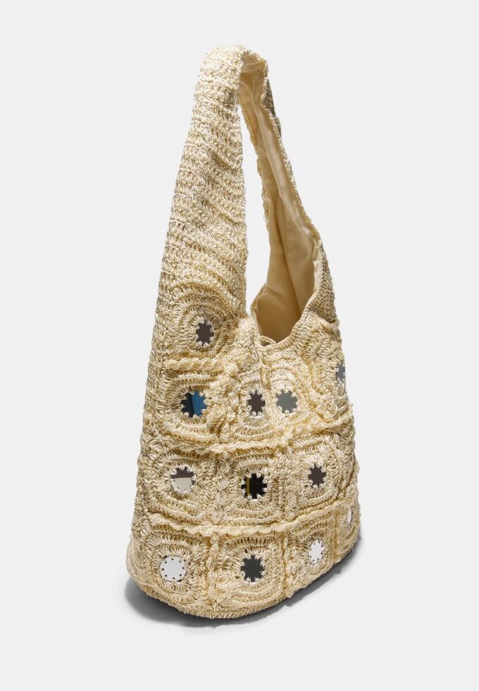 Large Mirrored Shoulder Bag