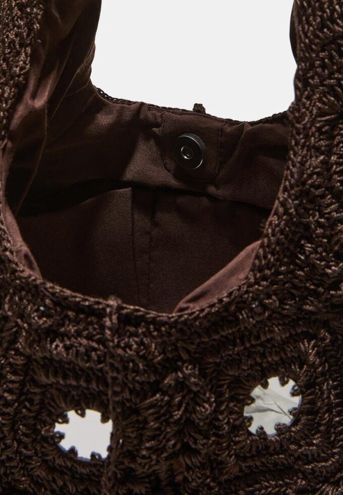 Large Mirrored Shoulder Bag